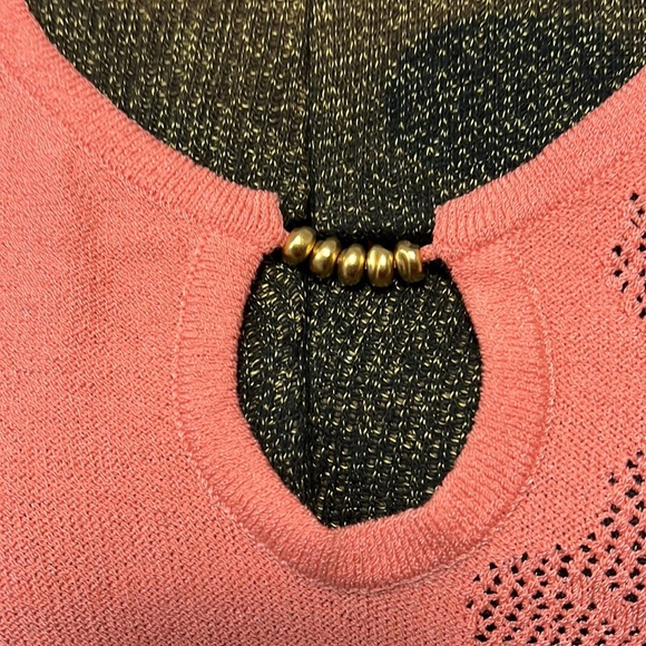 ST.JOHN WOOL KNIT YELLOW LABEL TOP SMALL - Picture 9 of 16
